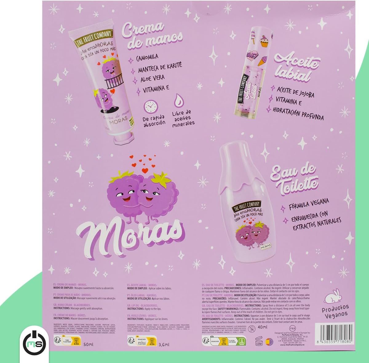 The Fruit Company set moras