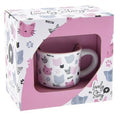 Taza gatos miau ideas regalo ceramica lovely story