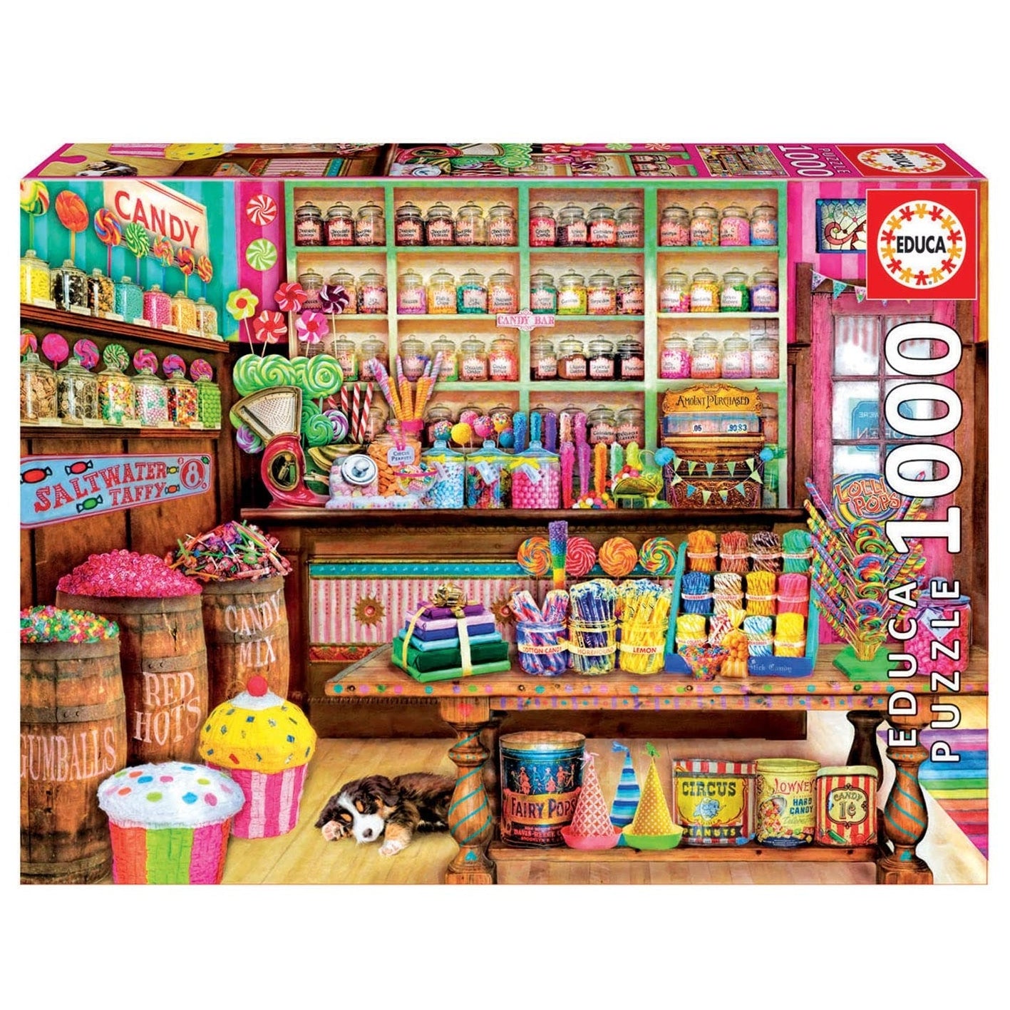 Tienda de dulces puzzle educa 1000 piezas