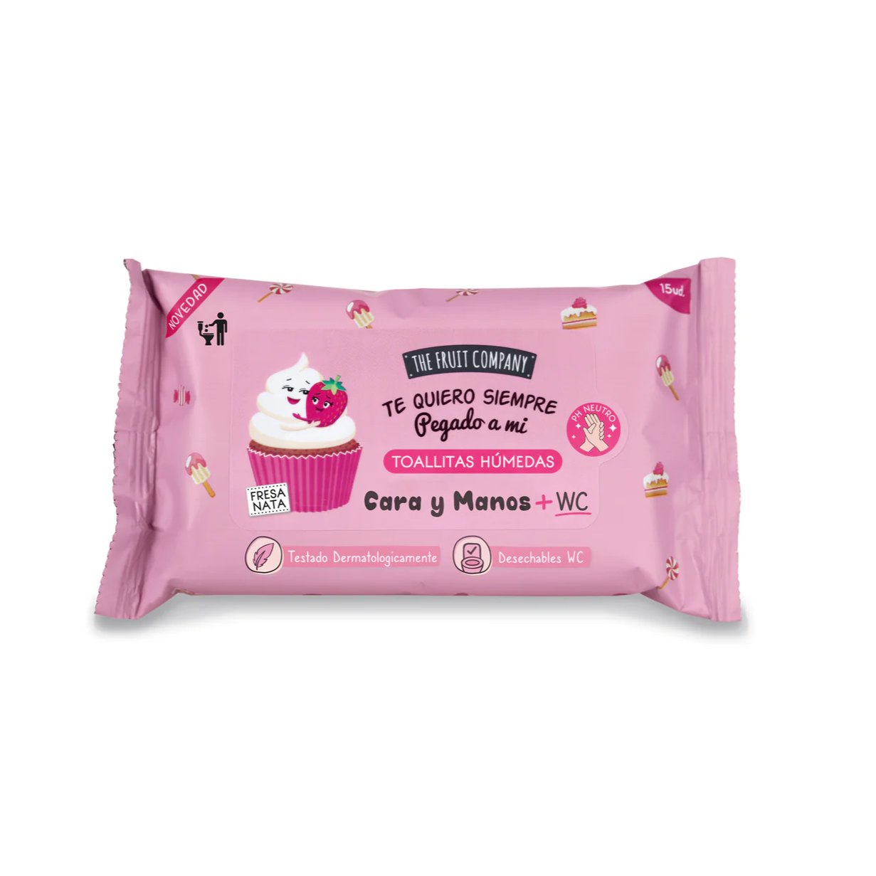 Toallitas multiusos fresa The Fruit Company
