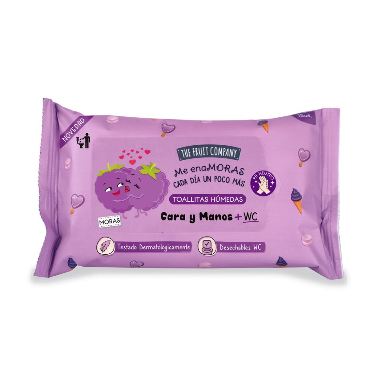 Toallitas multiusos mora The Fruit Company