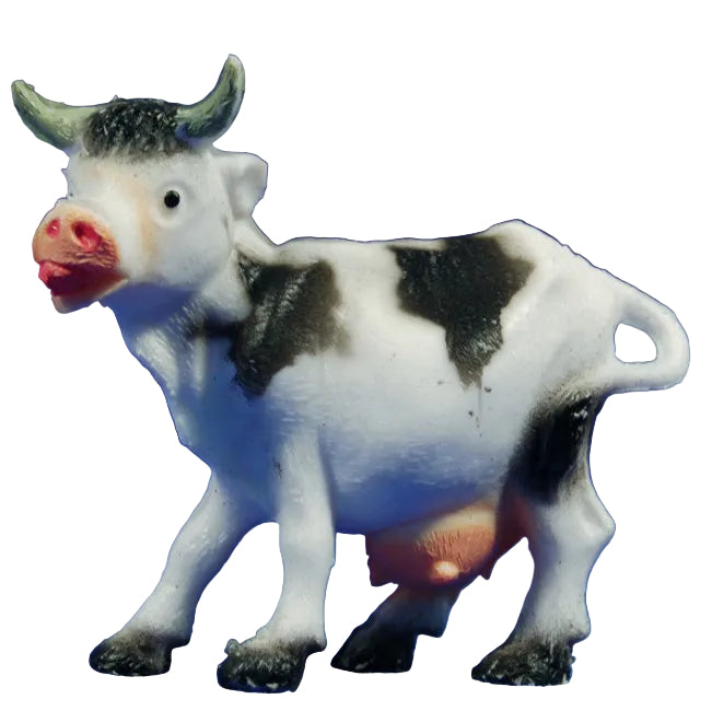 Vaca estilo moderno belén navidad figuras decoracion