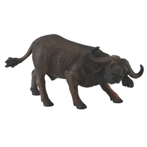 Figura de bufalo africano ideal para niños o para coleccionar, figuras de animales para el Belén, figuritas de animalitos para el Pesebre de Navidad