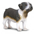 Figura perro bulldog ideal para niños o para coleccionistas, figuras de animales para el belén, figuritas animalitos para el pesebre