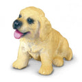 Figura de cachorro de perro golden retriever ideal para niños  para coleccionar, figuras de animales para el Belén, figuritas de animalitos para el pesebre
