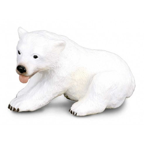 Animales de colección ideal para niños o para coleccionistas amantes de los animales, figura de cachorro de oso polar de collecta