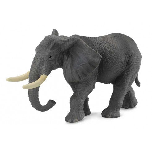 Figuras de animales de colección ideal para niños o coleccionistas amantes de los animales, figuras de animalitos para el pesebre de Navidad, figura de gran elefante africano para el Belén