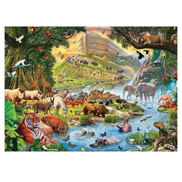 Puzzle El arca de Noé antes de la lluvia (500 piezas)