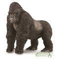Figura de gorila de montaña con todo lujo de detalles, figuras de animales a escala