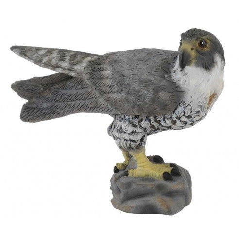 Animales de colección ideal para niños o para coleccionistas amantes de los animales, figuritas de animalitos para el belén, figuras de animales de alta calidad para el pesebre de Navidad, Halcón peregrino de collecta a escala