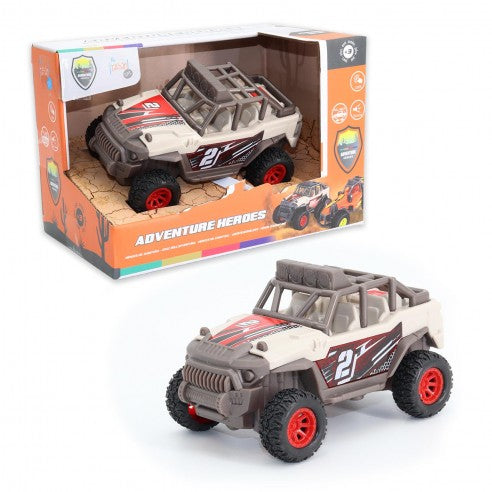 Heroes de la ciudad, Jeep (Luces y sonido)