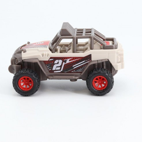 Heroes de la ciudad, Jeep (Luces y sonido)