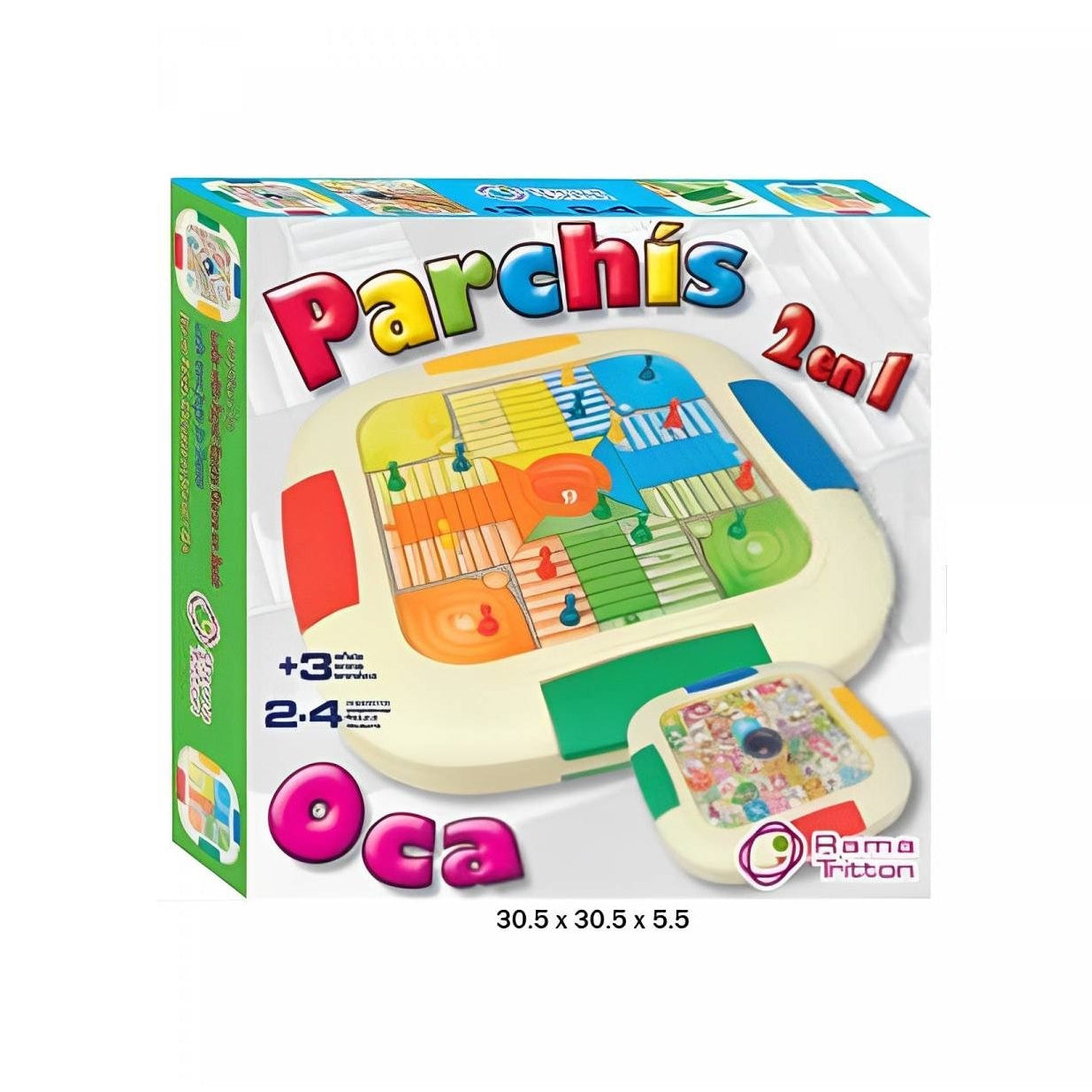 Parchis y oca 2 en 1 automatico