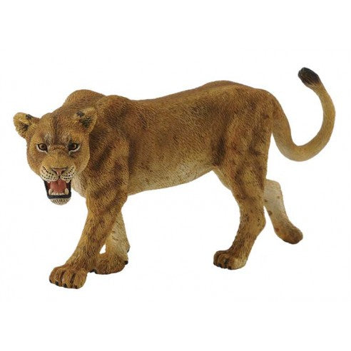 Figuras de animales de colección ideal para niños o coleccionistas amantes de los animales, figuras de animales para el pesebre, figuritas de animalitos para el Belén de Navidad, figura de leona con boca abierta