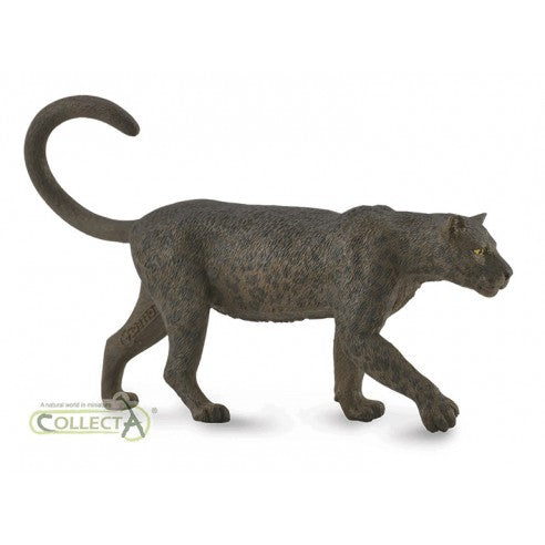 Figuras de animales de colección ideal para niños o para coleccionistas amantes de los animales, figuras de animalitos para el pesebre de Navidad, figura de leopardo negro de collecta para el belén