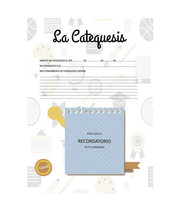 Libro de firmas "Mi primera Comunión"