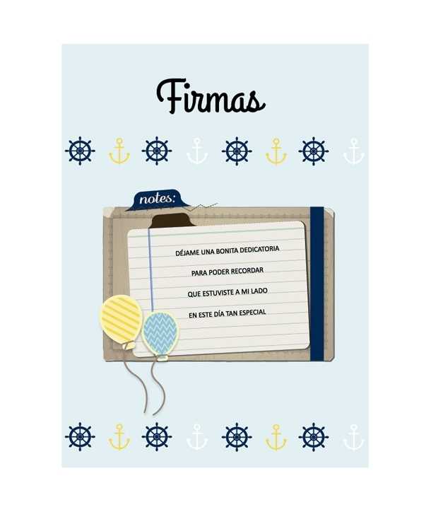 Libro de firmas "Mi Primera Comunión"