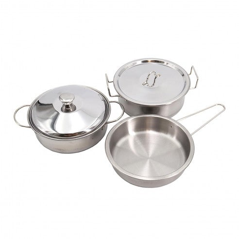 Cocina, Mochila con menaje en acero