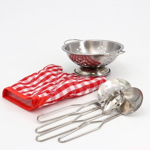 Cocina, Mochila con menaje en acero