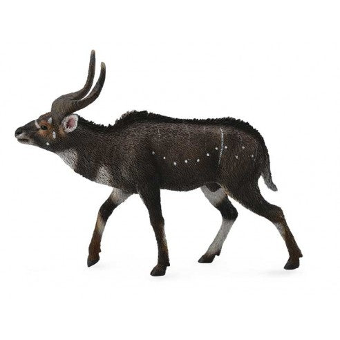 Animales de colección ideal para niños o para coleccionistas amantes de los animales, figuritas de animalitos de alta calidad para el pesebre de Navidad, figuras de animales a escala para el belén, figura de Ñala de montaña de collecta