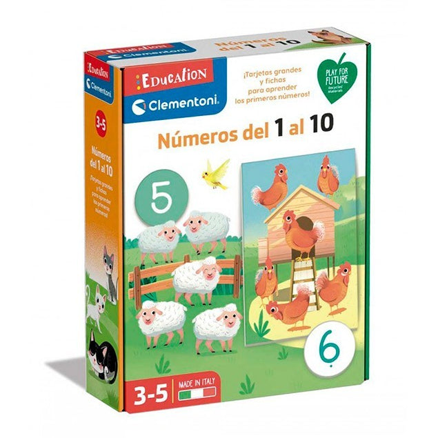 numeros del 1 al 10 clementoni