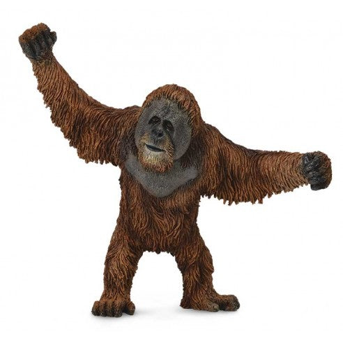 Animales de colección ideal para niños o para coleccionistas amantes de los animales, figura de orangután de collecta