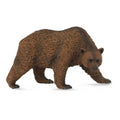 Animales de colección ideal para niños o para coleccionistas amantes de los animales, figuritas de animalitos para el pesebre de Navidad, figuras de animales para el Belén, figura de oso pardo de pie de collecta a escala