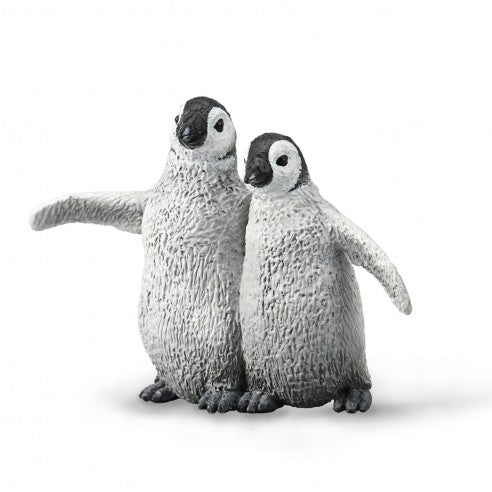 Animales de colección ideal para niños o para coleccionistas amantes de los animales, figuritas de animalitos de alta calidad para el Belén, figuras de animales para el pesebre de Navidad, figura de pollitos de pingüino abrazados de collecta a escala