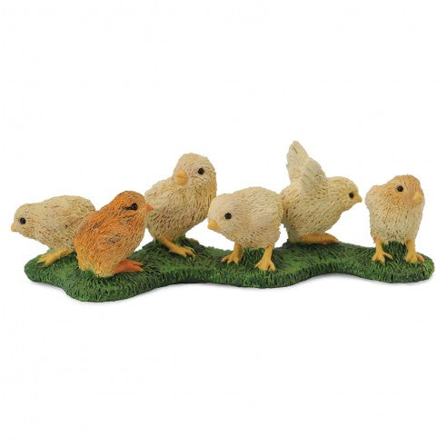 Figura pollitos ideal para niños o para coleccionar, figuras de animales para el Belén, figuras de animalitos para el Pesebre de Navidad