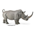 animales de colección ideal para niños o para coleccionistas amantes de los animales, figura de rinoceronte blanco de collecta