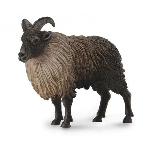 Animales de colección ideal para niños o para oleccionistas amantes de los animales, figuritas de animalitos para el pesebre de Navidad de alta calidad, figuras de animales a escala para el belén, figura que representa un tahr del Himalaya de collecta