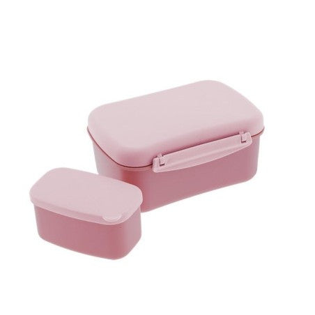 Fiambrera rosa con placa refrigerante