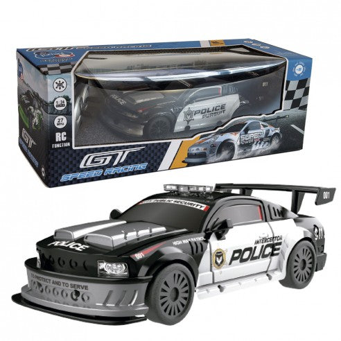 Vehículo Gt-Speed Racing Policía R/C