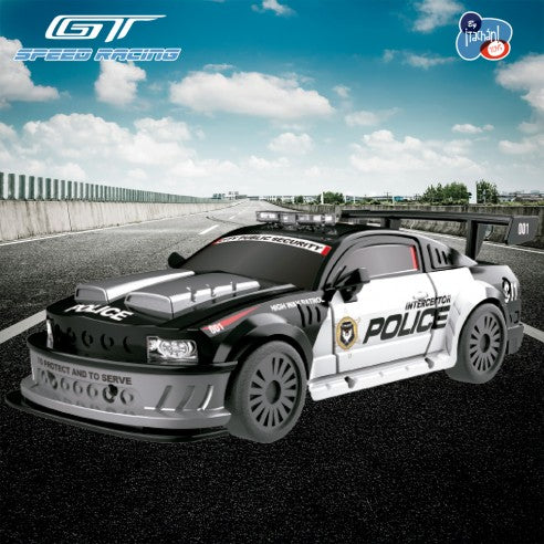 Vehículo Gt-Speed Racing Policía R/C