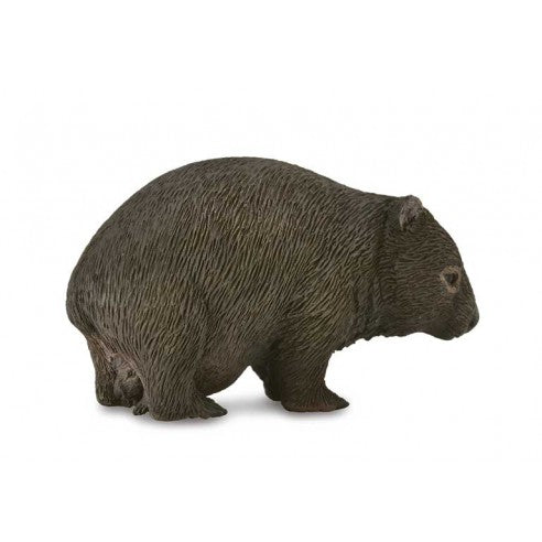 Animales de colección ideal para niños o para coleccionistas amantes de los animales, figuritas de animalitos a escala para el pesebre de Navidad, figuras de animales de alta calidad para el belén, figura de adorable wombat de collecta